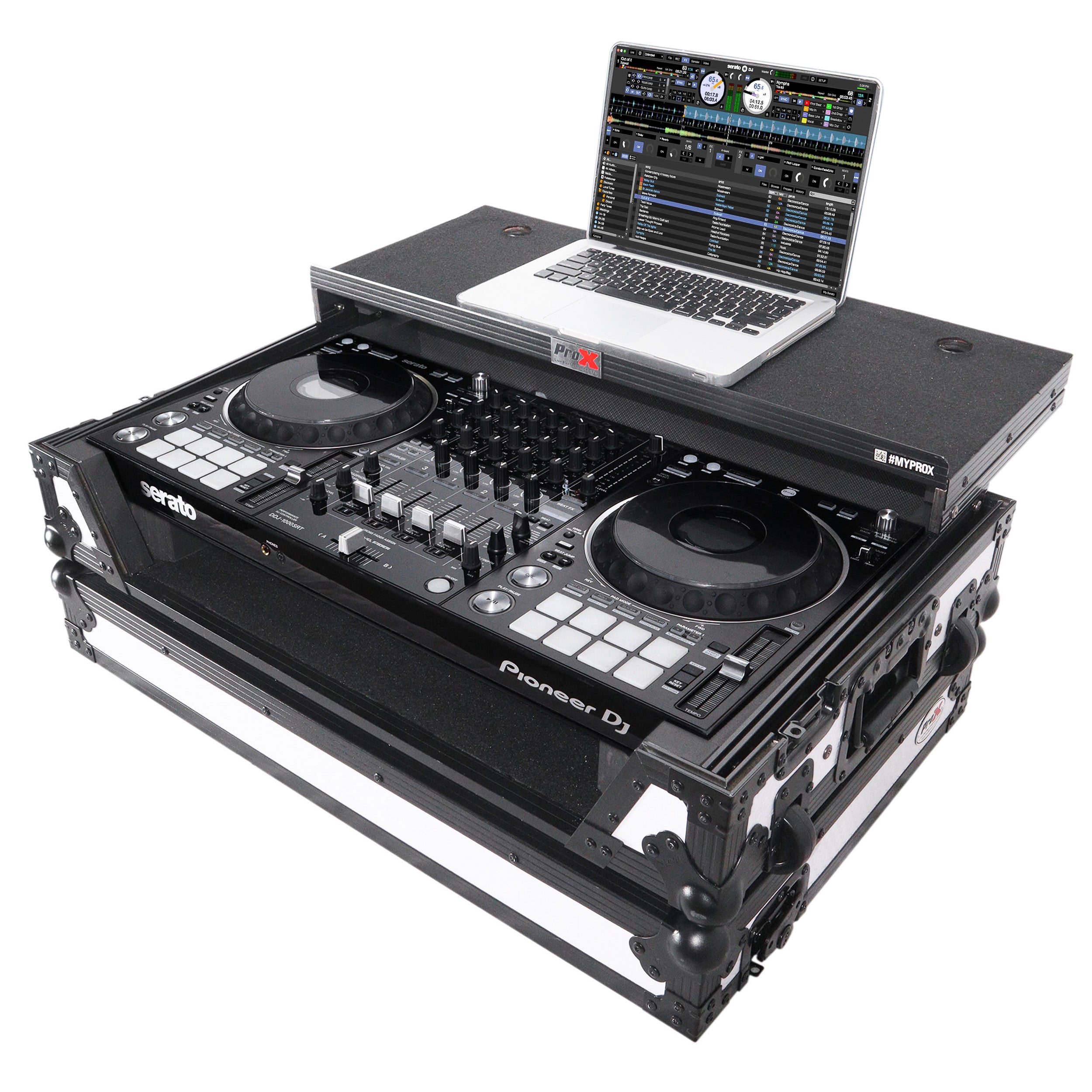 ProX XS-DDJ1000 WLT WH ATA Flight Case for Pioneer DDJ-1000 FLX6 SX3 D