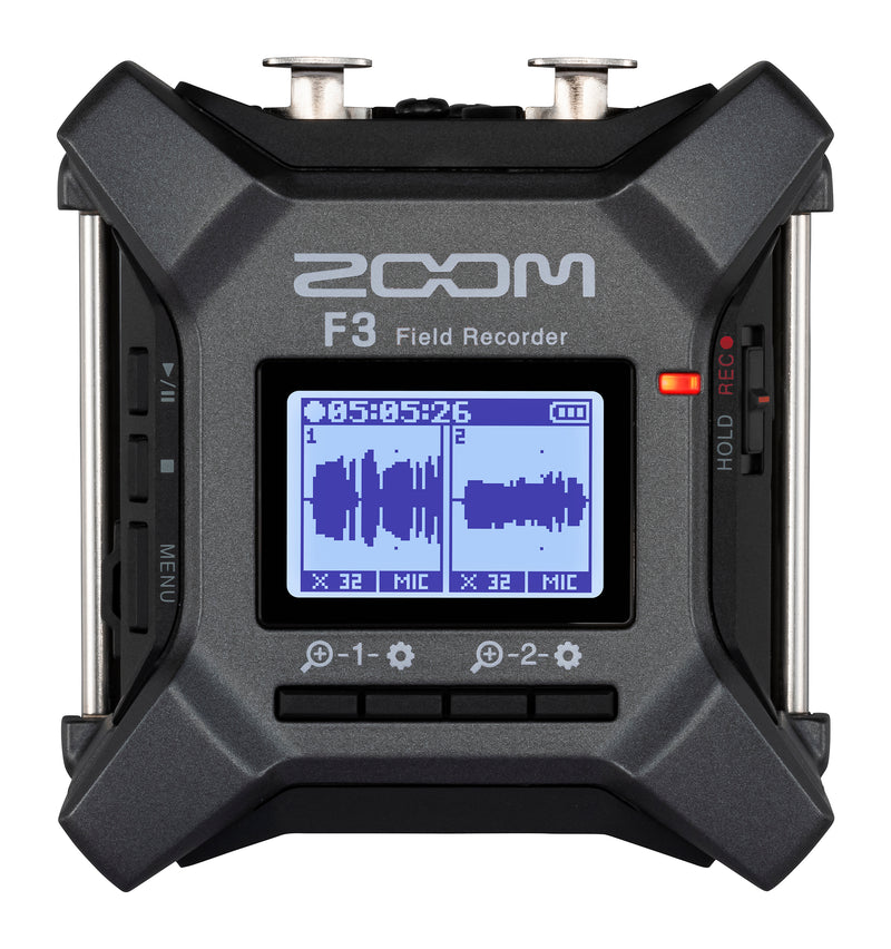 Zoom F3 Multitrack Compact Field Recorder