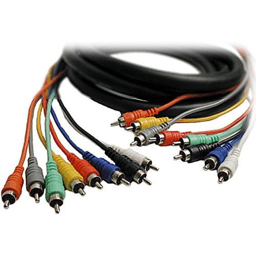 Hosa Technology Cra-805 Eight Channel Male Rca To Male Rca Snake Cable - 165 5 M - Red One Music