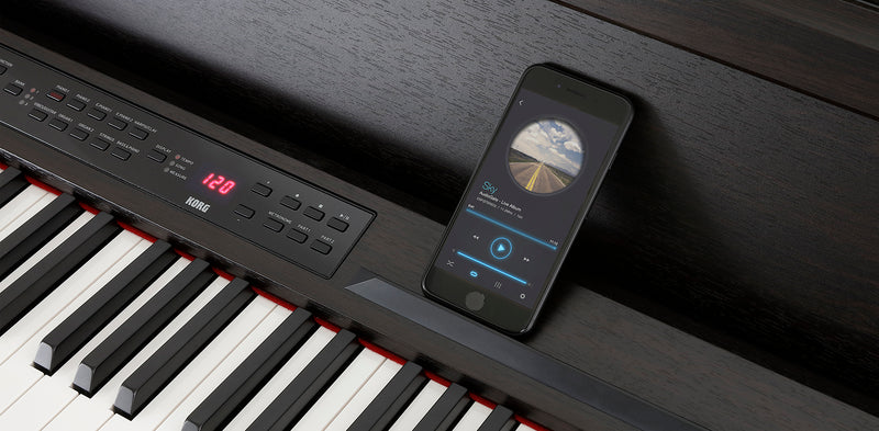 Korg C1 Air Black Digital Piano With Bluetooth (Black)