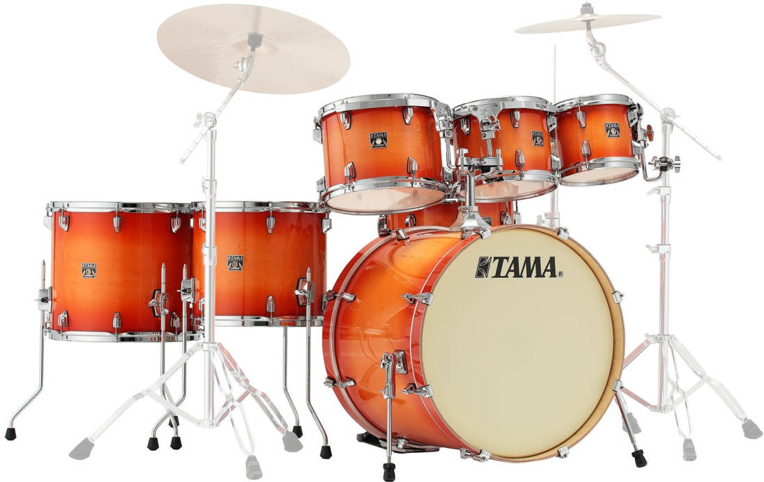 Tama CL72STLB Superstar Classic 7-Pc Shell Pack (22,8,10,12,14,16,SD)