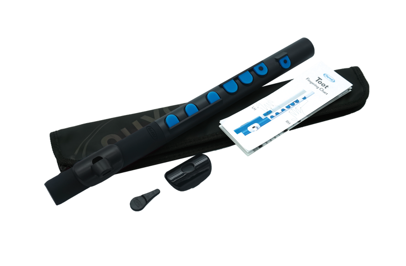 Nuvo N430TBBL TooT Beginner Flute (Black/Blue)