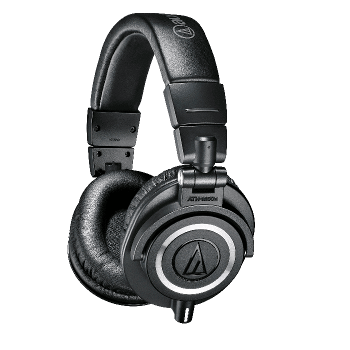 Audio Technica Ath-M50X  Professional Studio Headphones - Red One Music