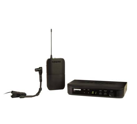 Shure BLX14/B98-J11 Wireless Instrument System with Cardioid Clip-on Mic (J11: 596-616 MHz)