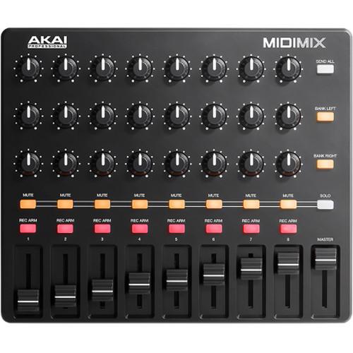 Akai Midi Mix High-Performance Portable Mixer Controller - Red One Music