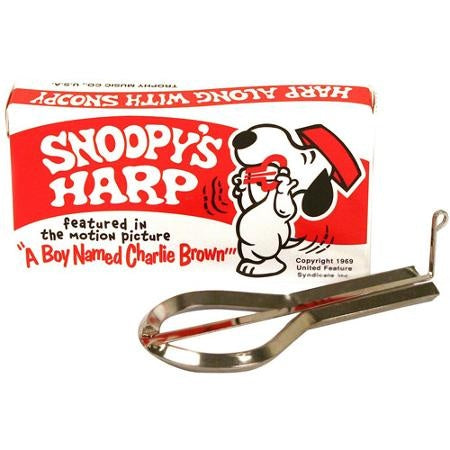 Grover 3490 Snoopy's Harp Bluegrass Jaw Harp - Chrome Plated