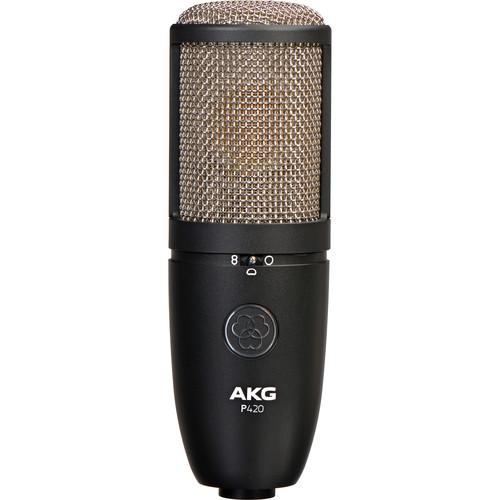 AKG P420 Large-Diaphragm Condenser Microphone - Red One Music
