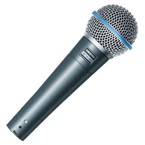 Shure BETA 58A Vocals Microphone - Red One Music