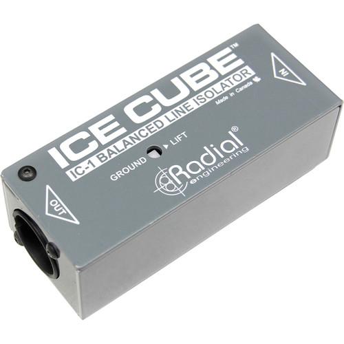 Radial Ice Cube C-1 Balanced Line Isolator And Hum Eliminator - Red One Music