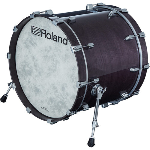Roland KD-222-GE Full-Size V-Drums Acoustic Design 22" Kick Drum Pad - Gloss Ebony