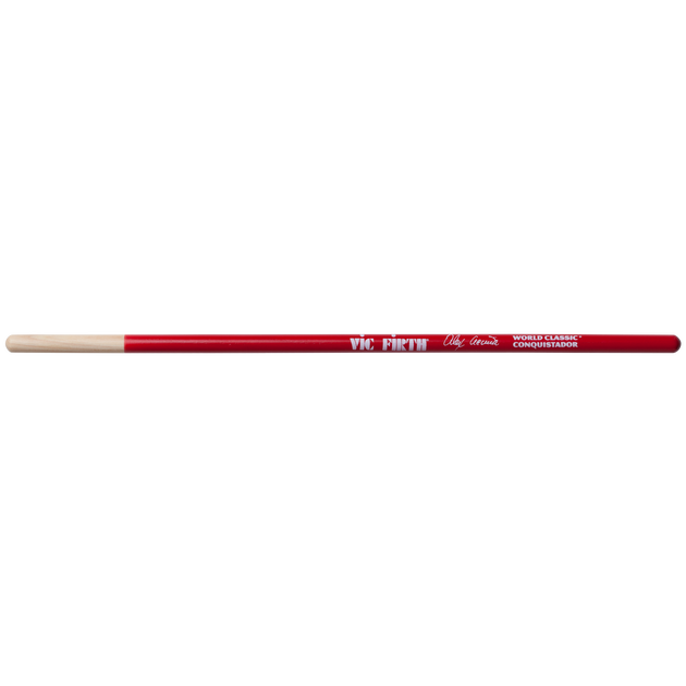 Vic Firth SAA World Classic® Drumsticks - Alex Acuña Conquistador (Red) Timbale