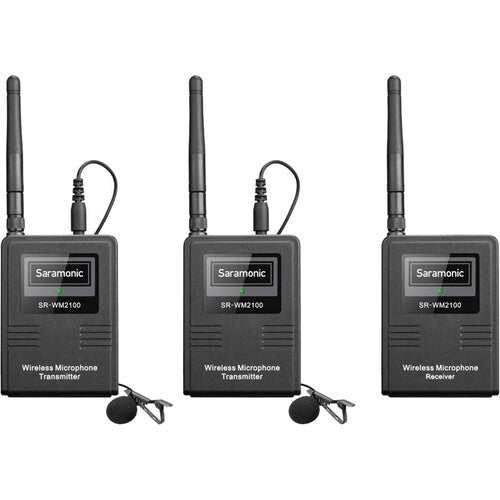 Saramonic VmicLink5 3 Transmitter + 1 Receiver Wireless Microphone System