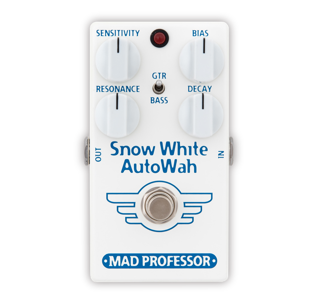Mad Professor MAD-SWAW-GB Snow White Auto-Wah for Guitar and Bass with  Switch