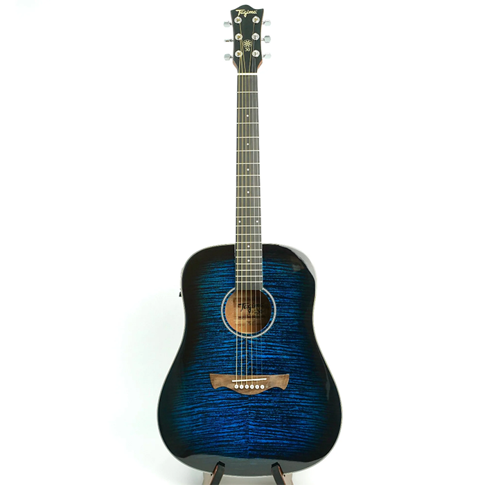 Tagima TW 30 EQ- TBLF Acoustic Guitar (Blue Fade)