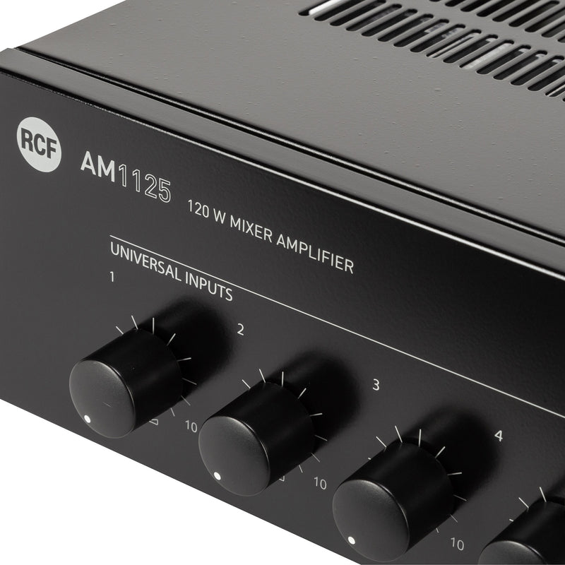 RCF AM 1125 120W Mixer Amplifier