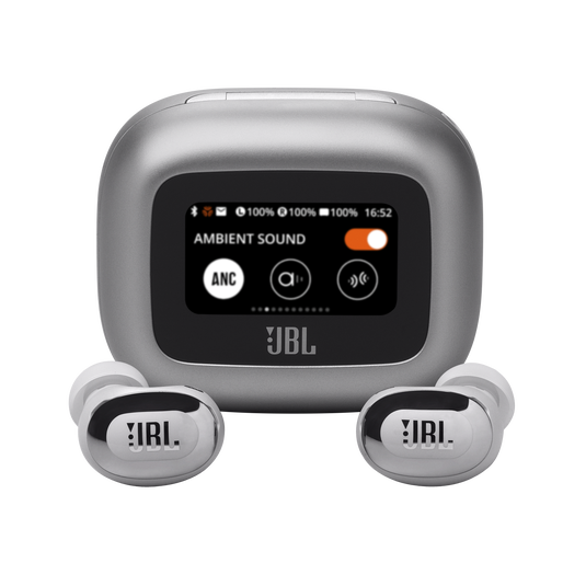 JBL LIVE BUDS 3 Wireless In-Ear Headphones (Silver)