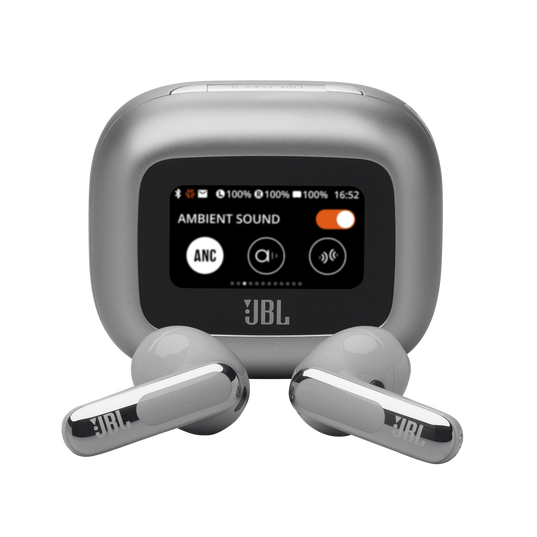 JBL LIVE FLEX 3 True Wireless Noise Cancelling Earbuds (Silver)