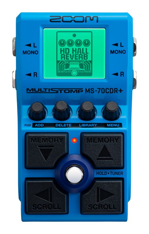 Zoom MS-70CDR+ MultiStomp Chorus/Delay/Reverb Pedal