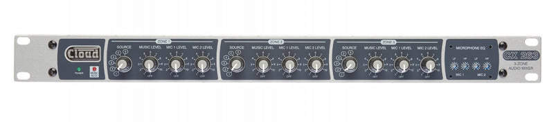 Cloud Electronics CX263 3 Zone Audio Mixer