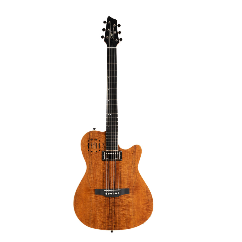 Godin Guitars A6 ULTRA Guitare acoustique/électrique (Extreme Koa HG)