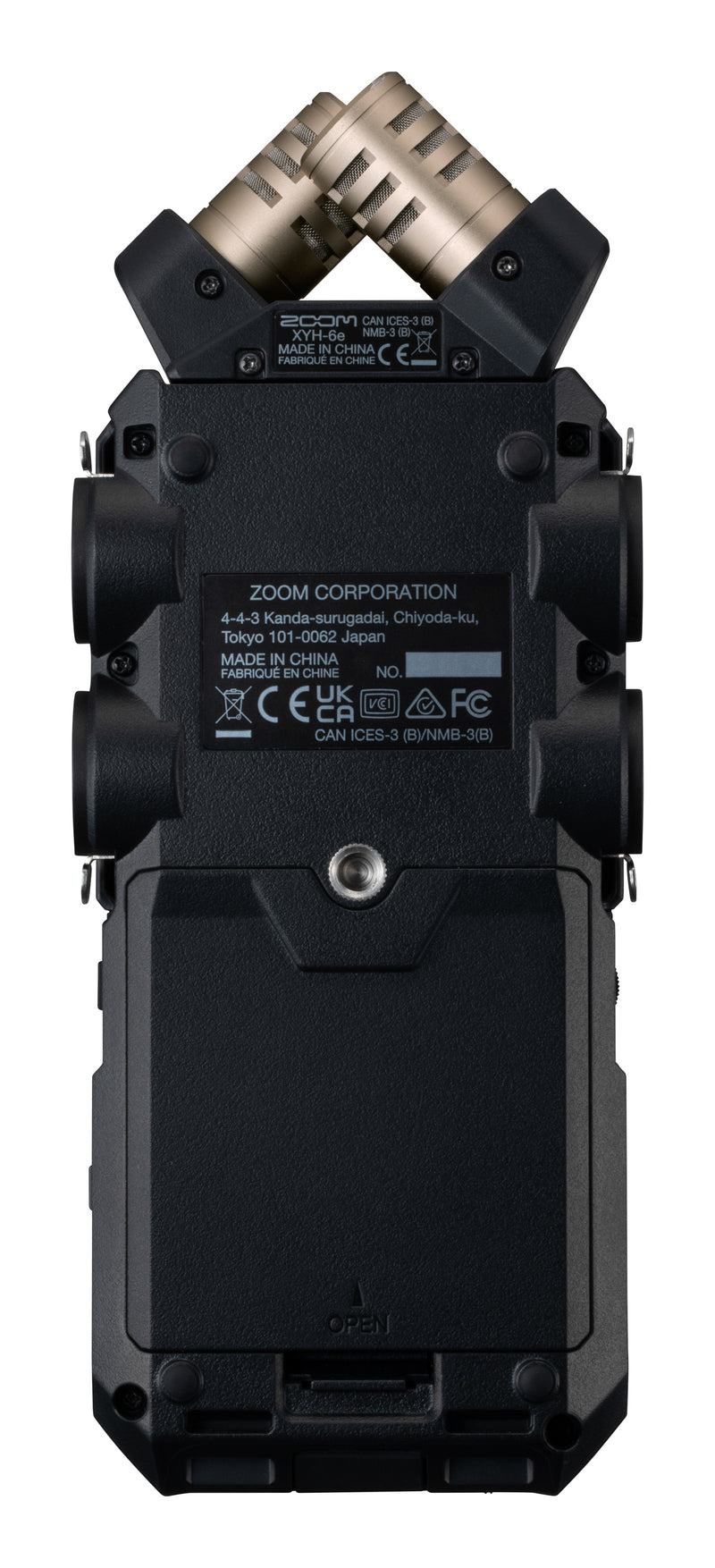 Zoom H6ESSENTIAL Enregistrement flottant 6 pistes 32 bits avec 4 entrées micro/ligne avec connecteurs combo XLR/TRS