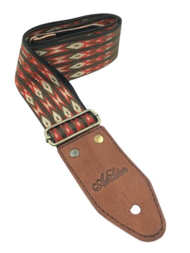 Art & Lutherie 045327 Guitar Strap (Diablo Red)