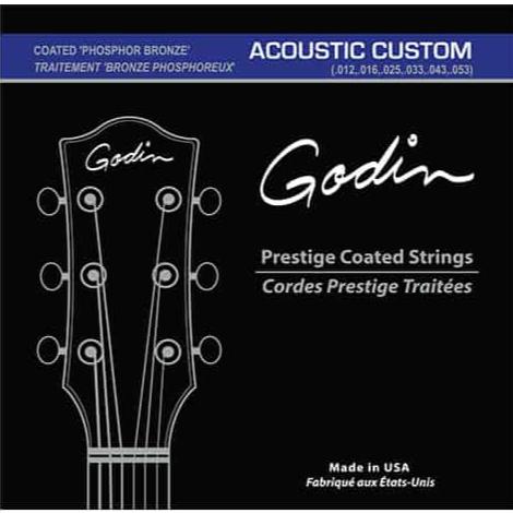 Godin Guitar 051403 Acoustic Coated Phosphor Bronze Strings