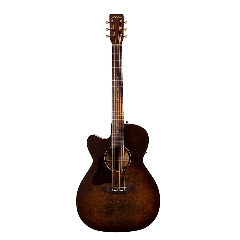 Art & Lutherie LEGACY CW Left-Handed Acoustic Guitar (Bourbon Burst CW Presys II)