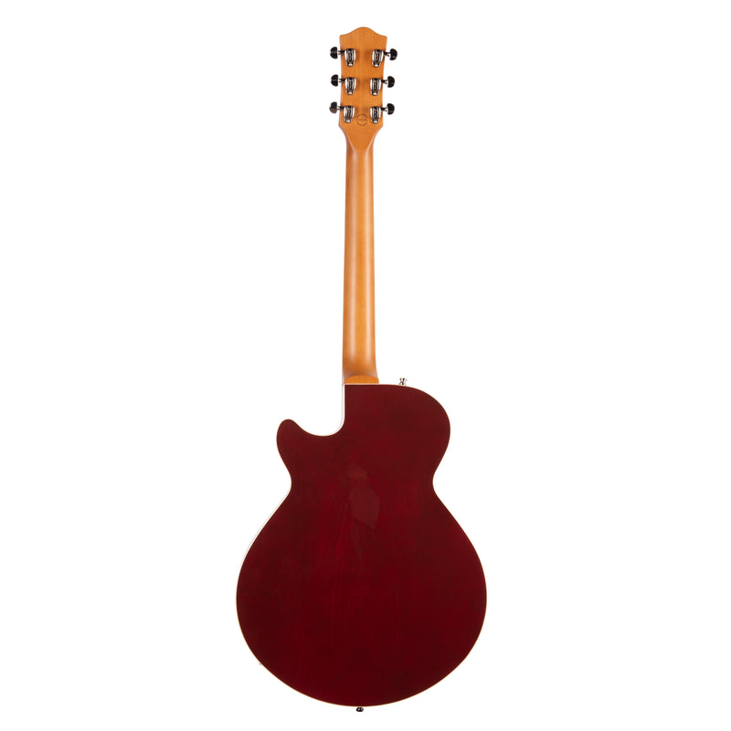 Godin Guitars MONTREAL PREMIERE PRO Semi Hollow-Body Electric Guitar (Aztek Red)