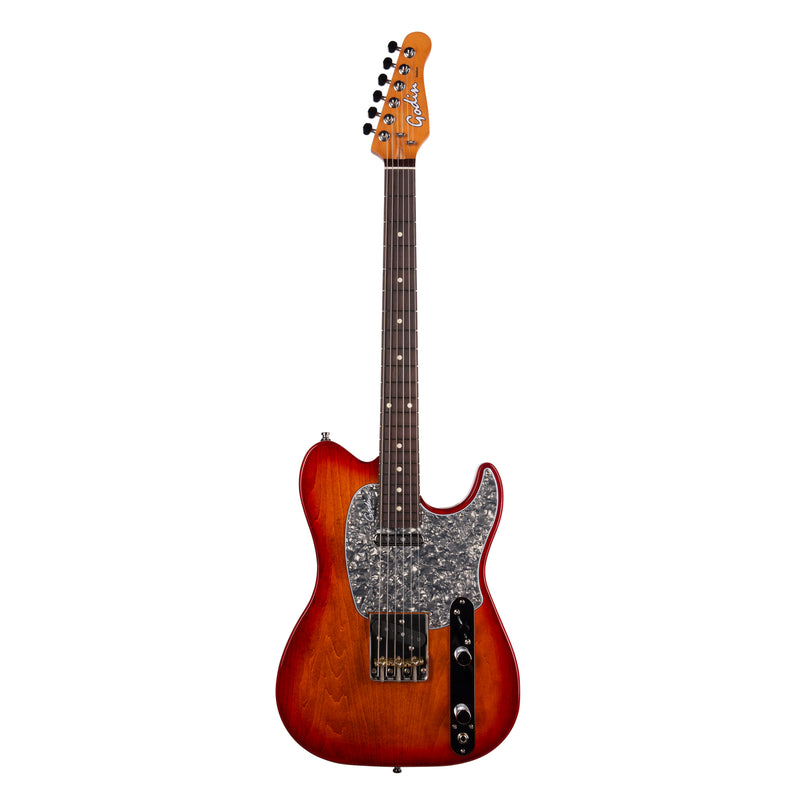 Godin Guitars STADIUM PRO Electric Guitar (Sunset Burst RN)