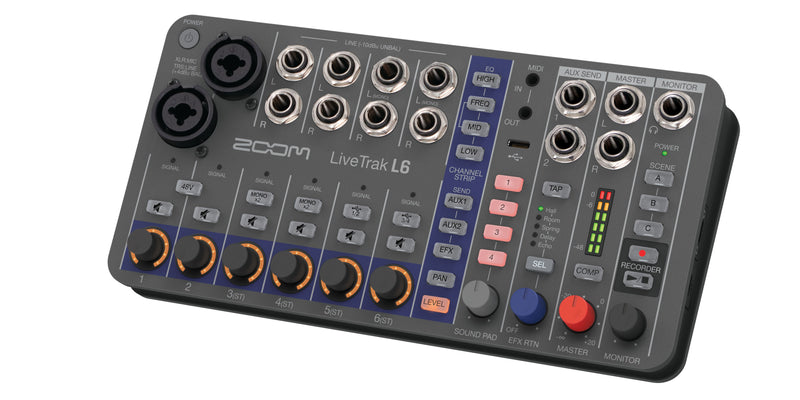 Zoom LIVETRAK L6 Digital Mixer/Recorder