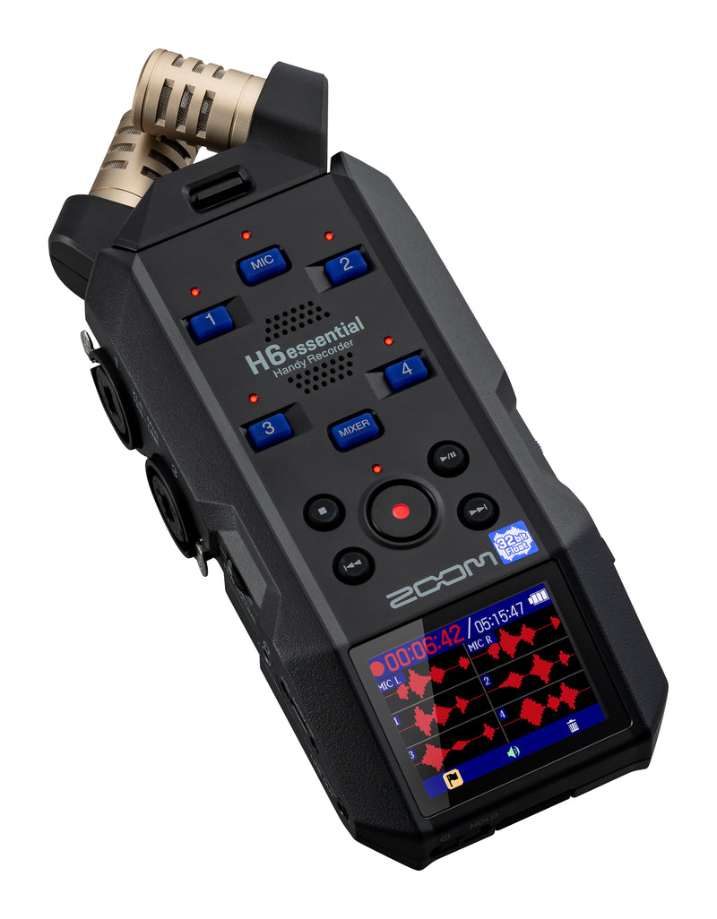 Zoom H6ESSENTIAL 6-Track 32-Bit Float Recording with 4 Mic/Line Inputs with XLR/TRS Combo Connectors + FREE Zoom BTA-1 Bluetooth Adaptor (BUNDLE)