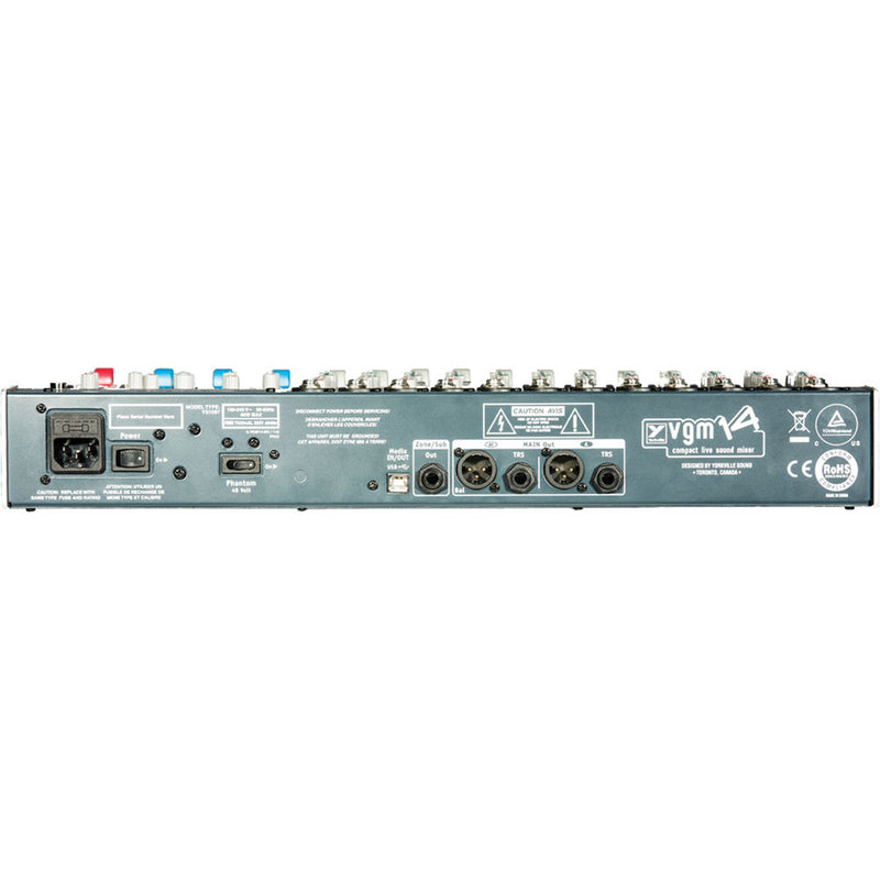 Yorkville VGM14 14 Channel Compact Desk Mixer (USED)