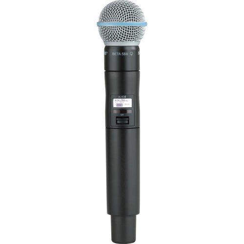 Shure ULXD24/B58 Digital Wireless Handheld Microphone System with Beta 58A Capsule (H50: 534 to 598 MHz)