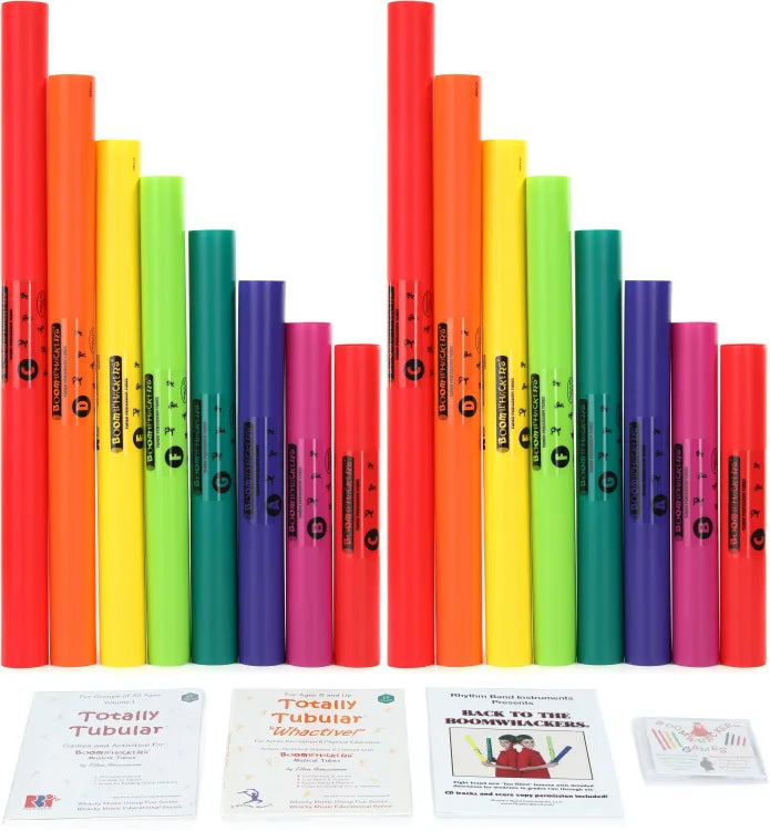 Boomwhackers BW16AP Activity Pack - 16 Tubes