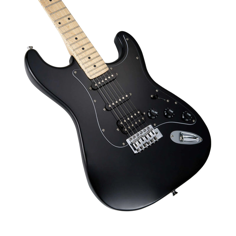 Mooer MSC11-PRO-BLK Electric Guitar (Black)