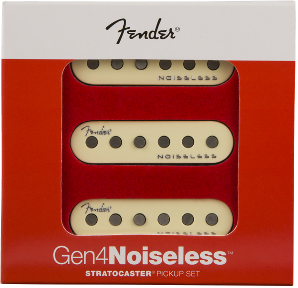 Fender Gen 4 Noiseless™ Stratocaster® Pickups Set of 3