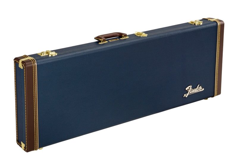 Fender Classic Series Étui en bois pour Strat/Tele - Bleu marine