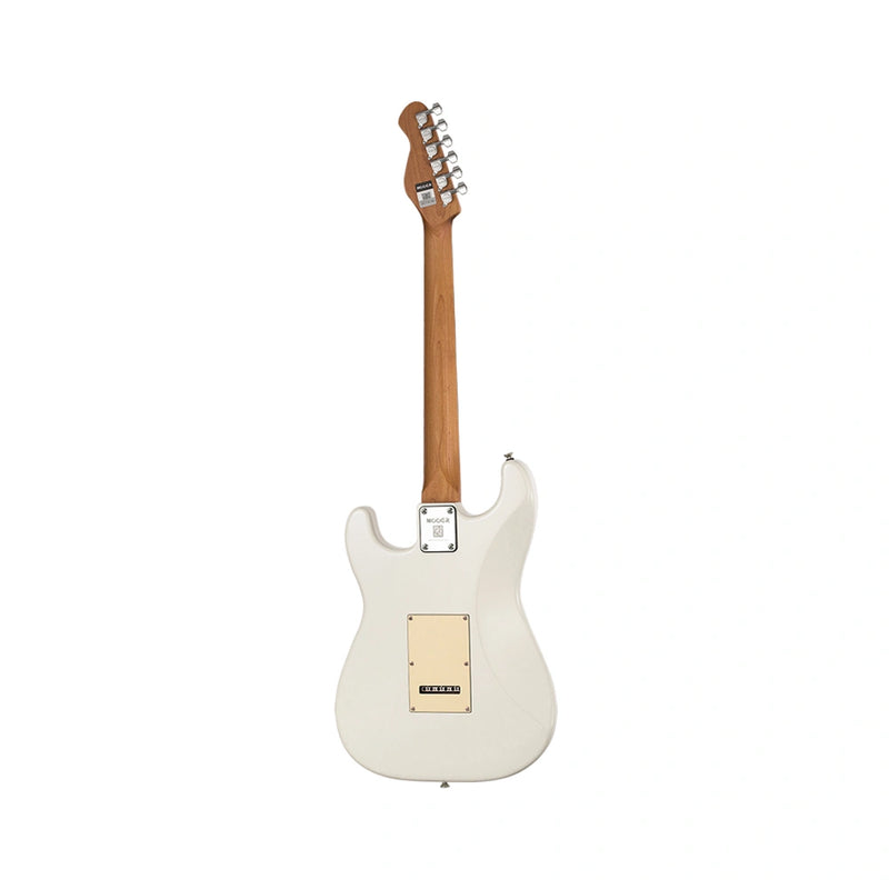 Mooer MSC10-PRO-VWH Electric Guitar (Vintage White)