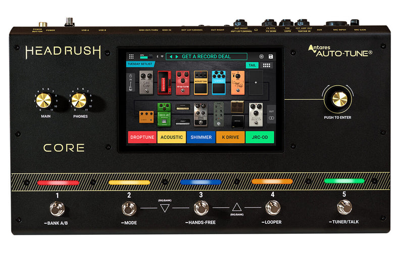 Headrush CORE Guitar FX/Amp Modeler/Vocal Processor