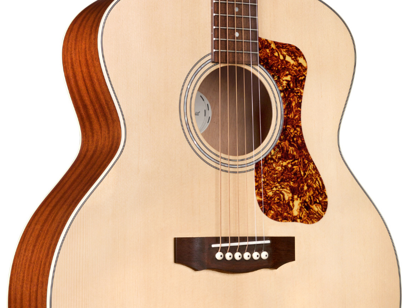 Guild F-240E Westerly Series Jumbo Acoustic Guitar (Natural Satin)