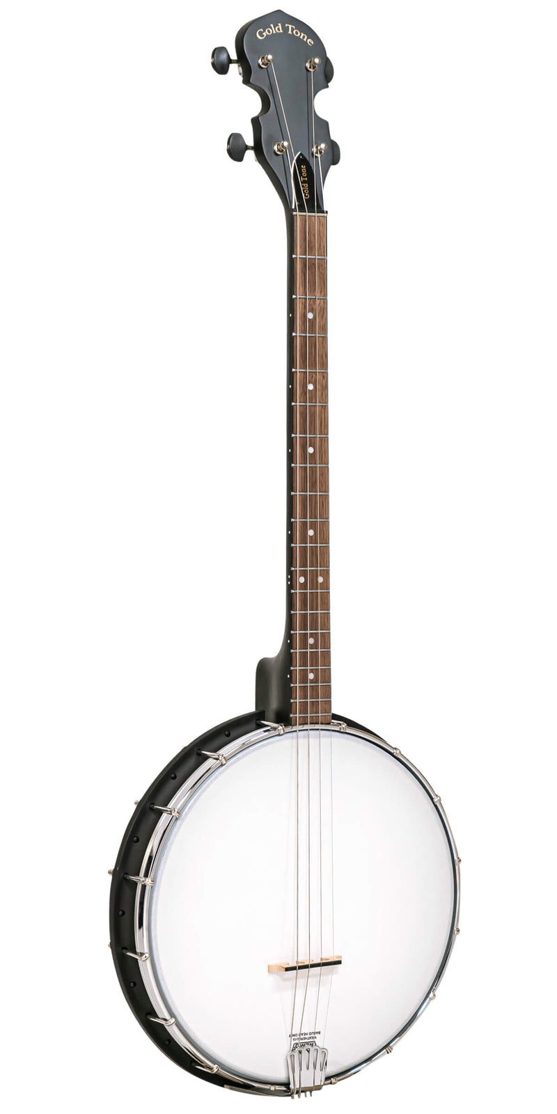 Banjo ténor à dos ouvert à 4 cordes en composite acoustique AC-4 doré