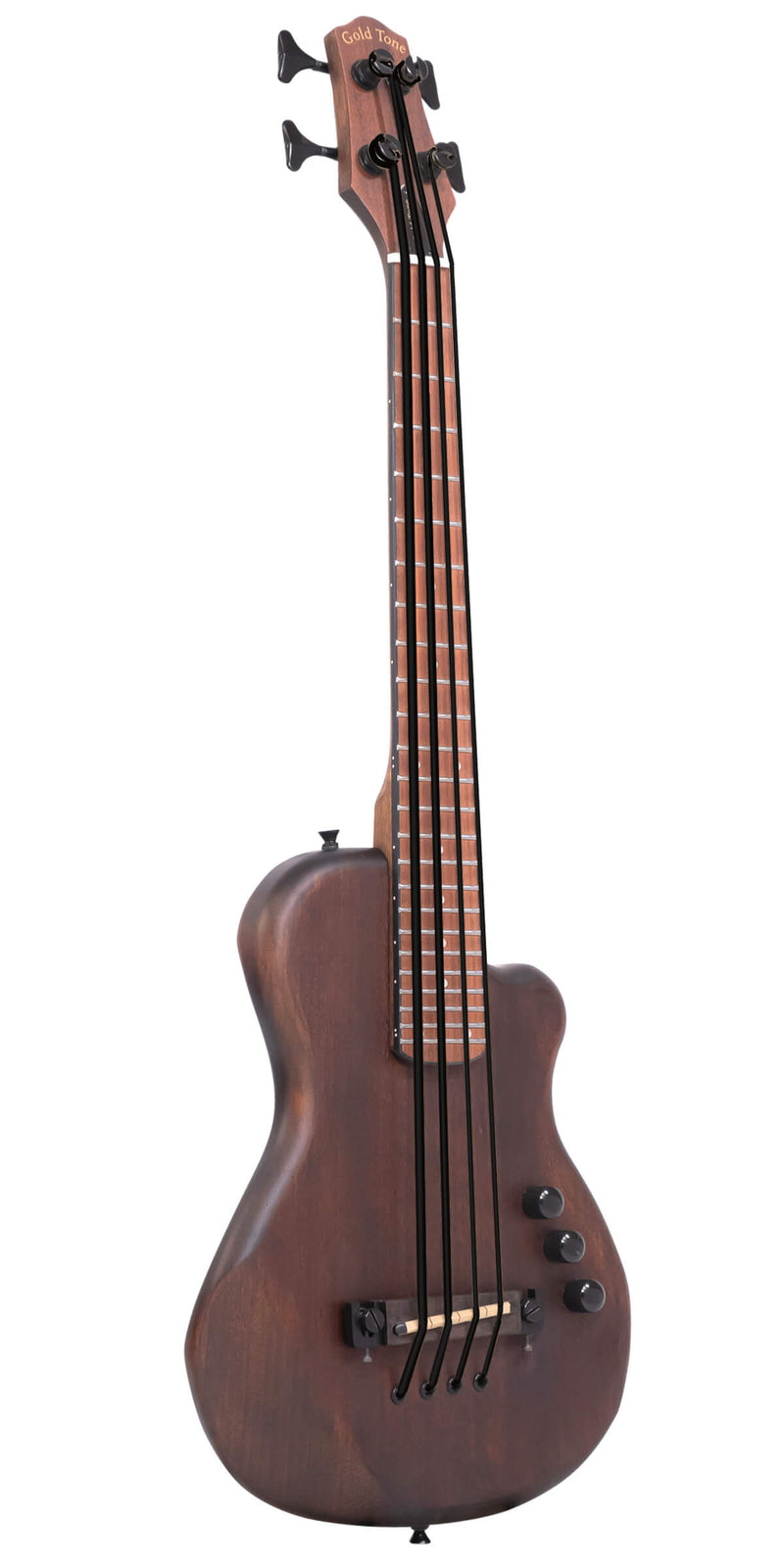 Gold Tone ME-Bass LEFT 23-Inch Scale Electric MicroBass with Gig Bag