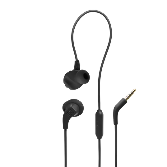 JBL Endurance Run 2 Waterproof Wired In-Ear Headphones (Black)