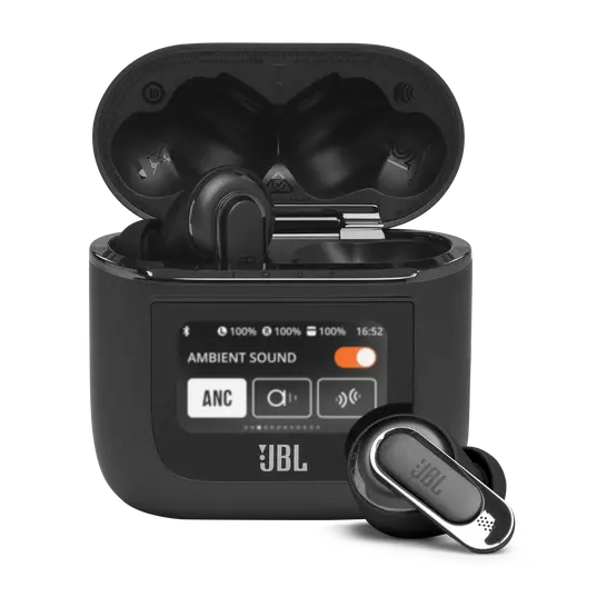 JBL Tour Pro 2 True Wireless Noise Cancelling Earbuds (Black)