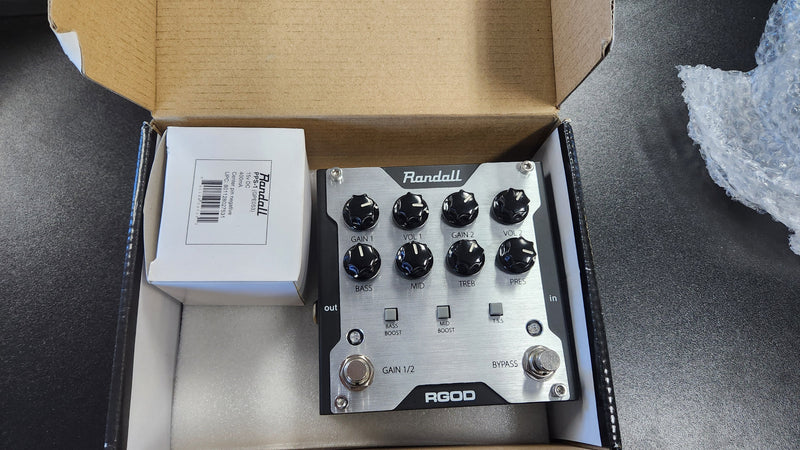 Randall RGOD Guitar Preamp Pedal (USED)