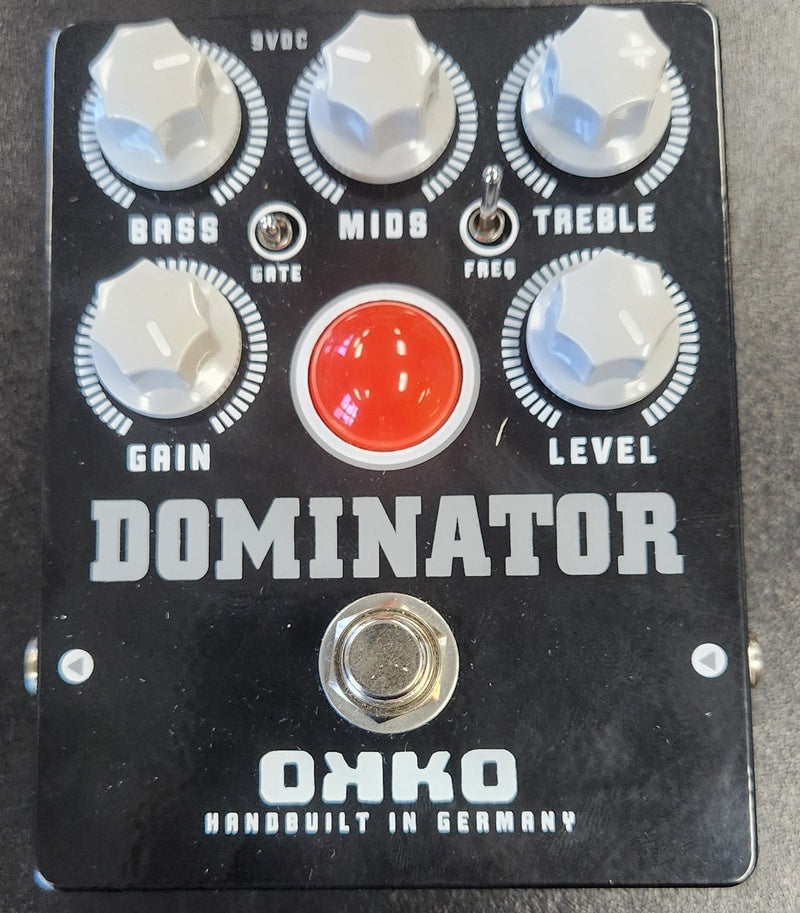 Okko DOMINATOR MKII 3-Band EQ Pedal (Black) (USED)