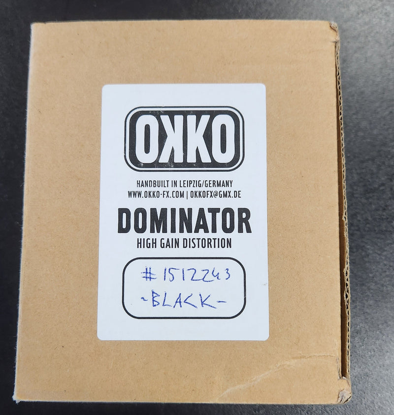 Okko DOMINATOR MKII 3-Band EQ Pedal (Black) (USED)