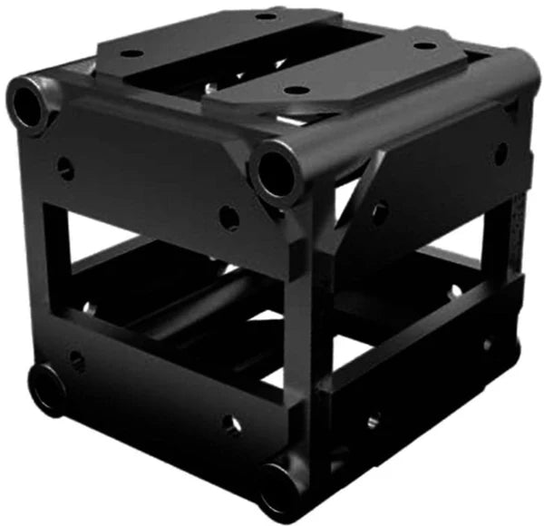 Bloc d'angle à 6 voies Global Truss DT-6WB-BLK avec 2 côtés de connexion (noir)