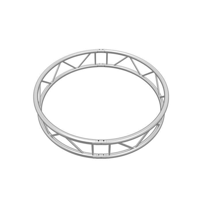 Global Truss F32-IB-C1.5-V180 2-Section Vertical I-Beam Arc Circle - 2x180° (1.5m)